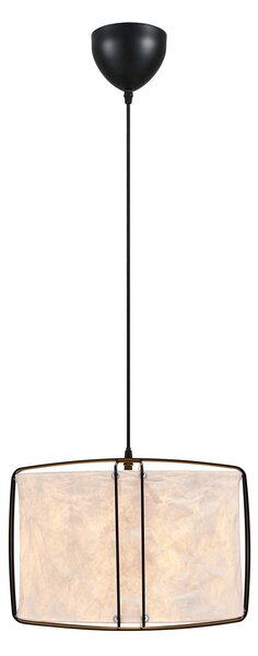 Lampada a sospensione Nordlux, Cardine 35, dimmerabile, Bianco, Soggiorno, Carta / Cartone