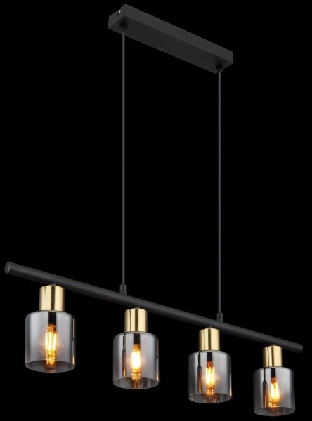 Globo 54310-4H - Lampadario a sospensione con filo HOLLSY 4xE14/25W/230V