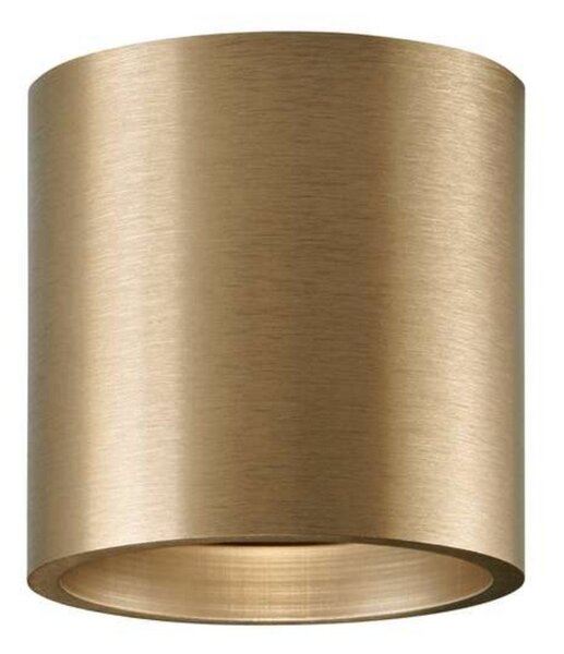 Plafoniera LIGHT-POINT, Dorato / Ottone, Soggiorno, Alluminio