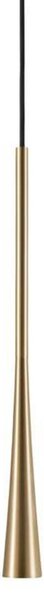 Lampada a sospensione LIGHT-POINT, dimmerabile, Dorato / Ottone, Soggiorno, Alluminio