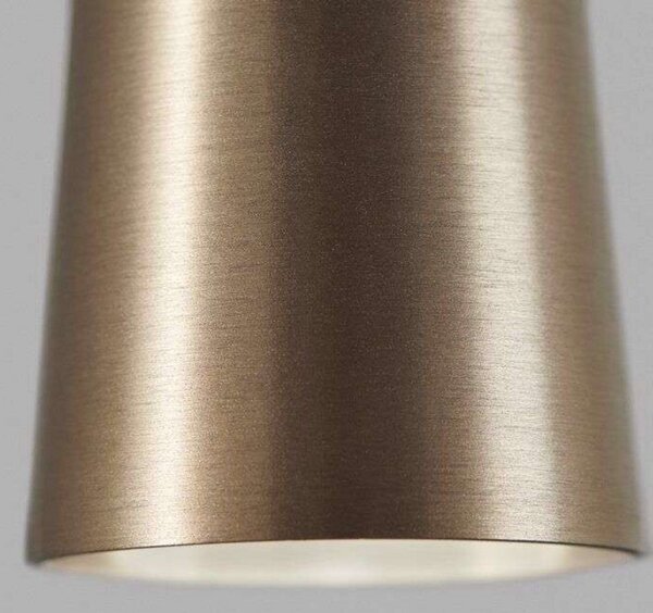 Lampada a sospensione LIGHT-POINT, Bronzo / Ottone anticato, Soggiorno, Alluminio