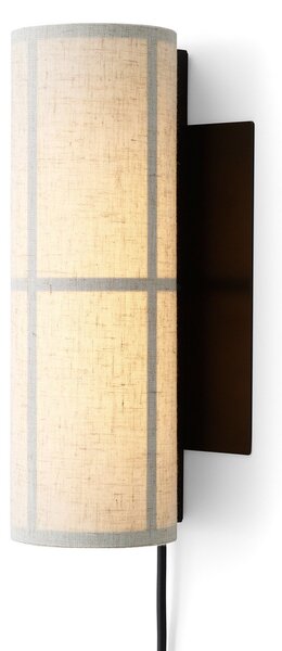 Applique da parete Audo Copenhagen, Hashira, Beige, Soggiorno, Tessuto / Tessile, Design