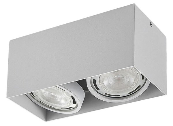 Plafoniera Arcchio, Mabel, dimmerabile, Bianco, Cucina, Metallo, Moderno