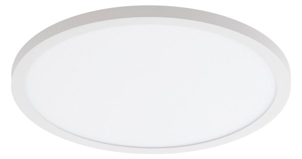 Plafoniera Arcchio, Brenda, dimmerabile, Bianco, Soggiorno, Plastica, Moderno