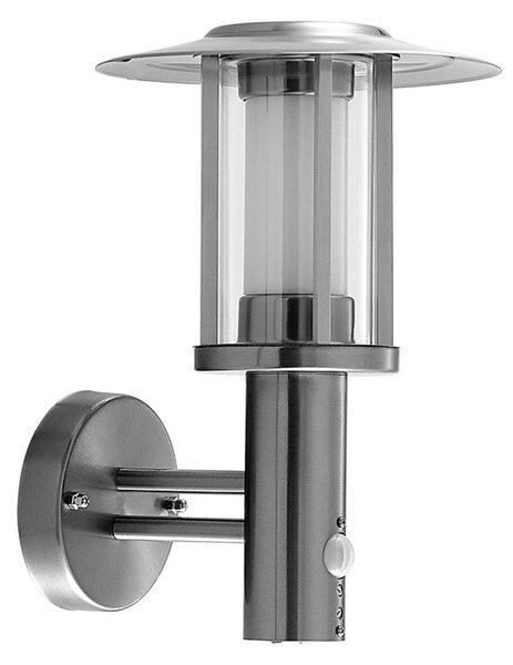 Lampade da esterno Lindby, Gregory, Metallizzato, Balcone, Acciaio inossidabile, Moderno