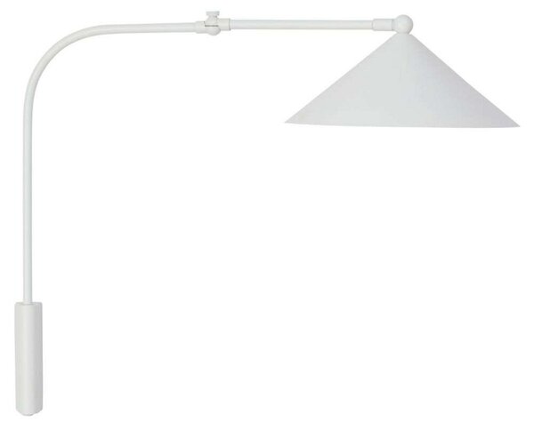 Applique da parete OYOY Living Design, Kasa, Bianco, Soggiorno, Metallo, Scandinavo