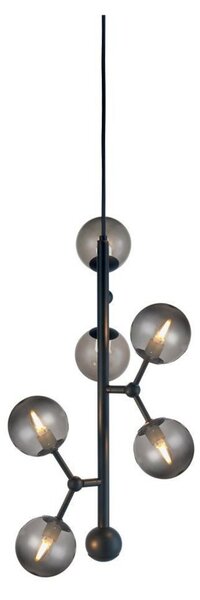 Lampada a sospensione Halo Design, Grigio, Sala da pranzo, Metallo