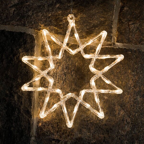 Konstsmide Christmas Incantevole stella LED per la decorazione esterna