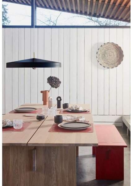 Lampada a sospensione OYOY Living Design, Hat Large, Nero, Cucina, Metallo, Scandinavo
