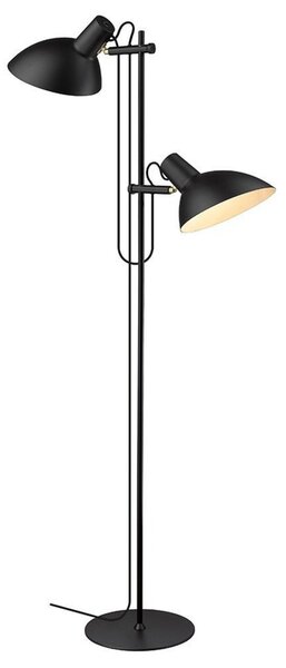 Lampada da terra Halo Design, Nero, Soggiorno, Metallo