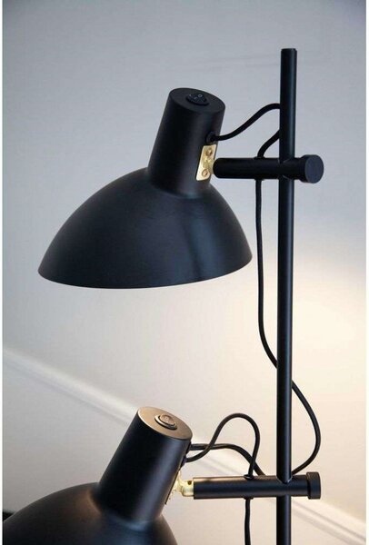 Lampada da terra Halo Design, Nero, Soggiorno, Metallo