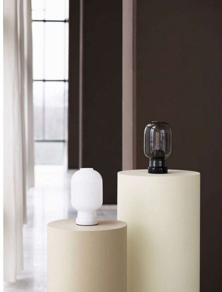 Lampade da tavolo Normann Copenhagen, Grigio, Soggiorno, Vetro