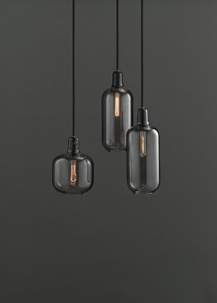 Lampada a sospensione Normann Copenhagen, Dorato / Ottone, Soggiorno, Vetro