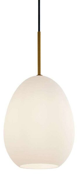 Lampada a sospensione Halo Design, Bianco, Sala da pranzo, Metallo
