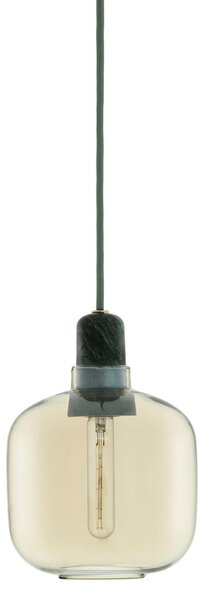 Lampada a sospensione Normann Copenhagen, Dorato / Ottone, Soggiorno, Vetro