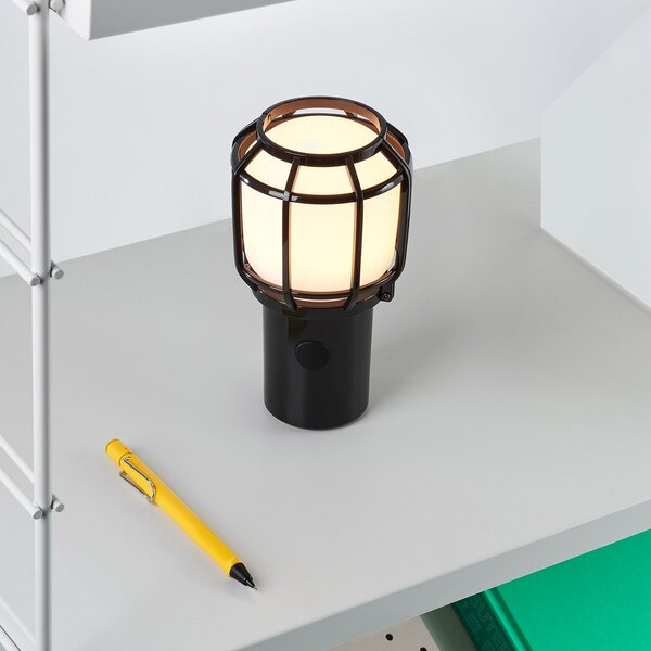 Lampade da esterno MARSET, Chispa, dimmerabile, Nero, Plastica, Design