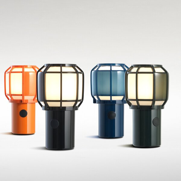 Lampade da esterno MARSET, Chispa, dimmerabile, Blu, Plastica, Design