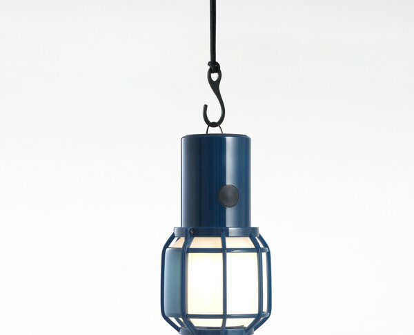 Lampade da esterno MARSET, Chispa, dimmerabile, Blu, Plastica, Design