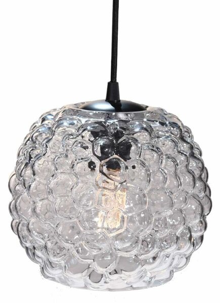 Lampada a sospensione Halo Design, Trasparente, Sala da pranzo, Vetro