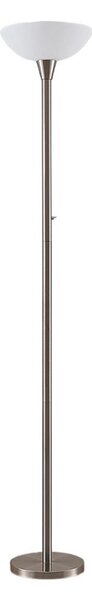 Lampada da terra Lindby, Ignacia, Metallizzato, Soggiorno, Metallo, Moderno