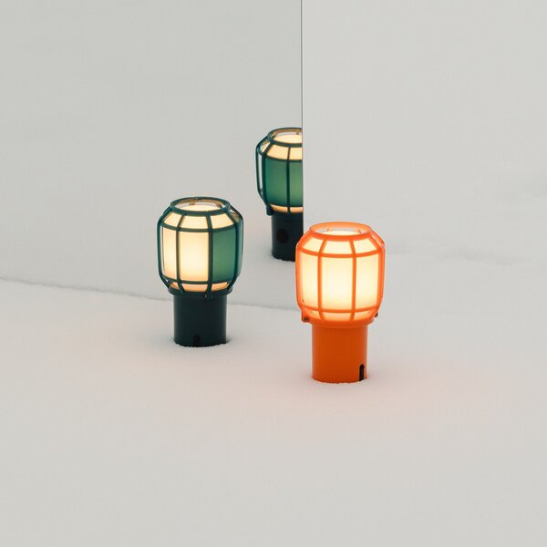 Lampade da esterno MARSET, Chispa, dimmerabile, Verde, Plastica, Design
