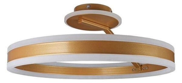 Lampadario a plafone LED dimmerabile LED/86W/230V 3000-6500K oro + telecomando
