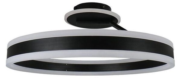 Lampadario a plafone LED dimmerabile LED/86W/230V 3000-6500K nero + telecomando