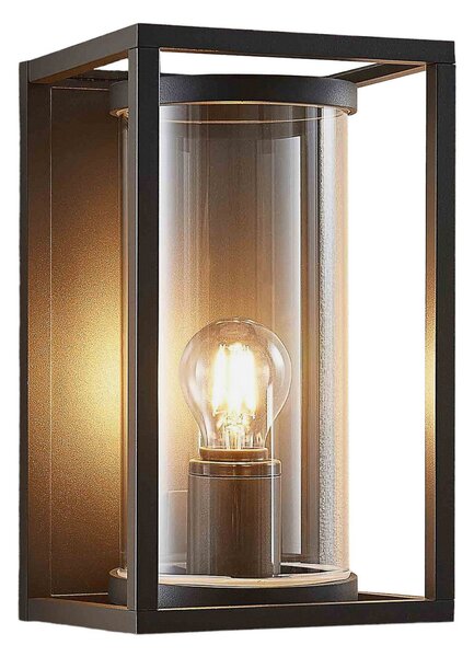Lampade da esterno Lucande, Brienne, dimmerabile, Grigio, Terrazza, Metallo, Moderno