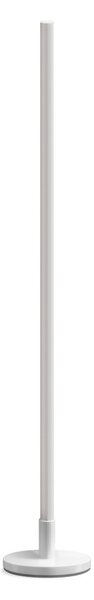 Lampada da terra WiZ, Pole, dimmerabile, Bianco, Soggiorno, Plastica, Moderno