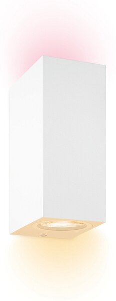 Applique da parete WiZ, Up&Down, dimmerabile, Bianco, Soggiorno, Plastica, Moderno