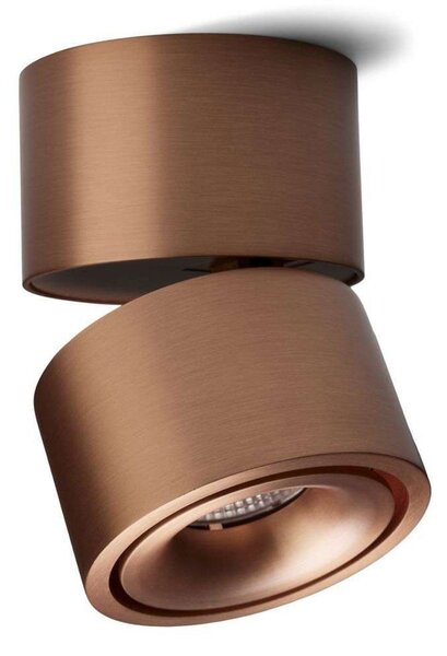 Plafoniera ANTIDARK, dimmerabile, Bronzo / Ottone anticato, Soggiorno, Alluminio