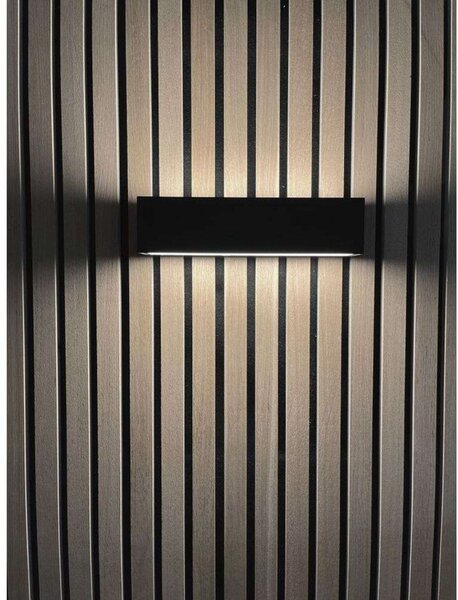 Lampade da esterno ANTIDARK, dimmerabile, Nero, Terrazza, Alluminio