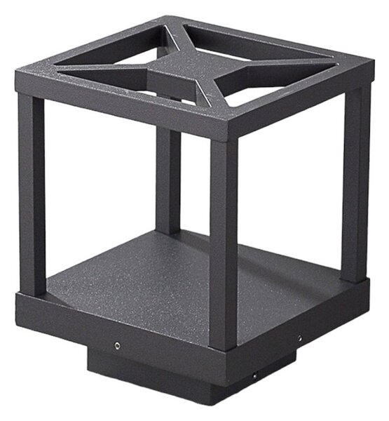 Lampade da esterno Lucande, Lealan, Nero, Terrazza, Alluminio, Moderno