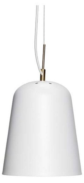 Lampada a sospensione Hübsch, Bianco, Soggiorno, Metallo