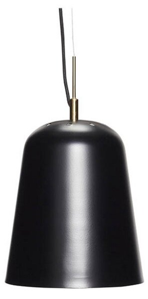 Lampada a sospensione Hübsch, Nero, Soggiorno, Metallo