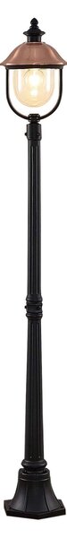 Lampade da esterno Lindby, Clint, dimmerabile, Rame, Alluminio, Vintage