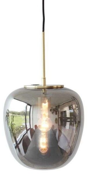 Lampada a sospensione Hübsch, Grigio, Soggiorno, Metallo