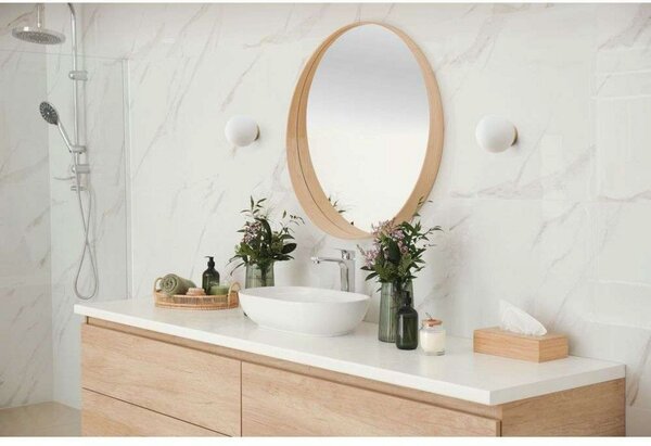 Plafoniera ANTIDARK, dimmerabile, Bianco, Bagno, Vetro
