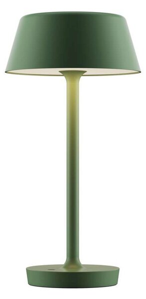 Lampade da tavolo ANTIDARK, dimmerabile, Verde, Soggiorno, Alluminio