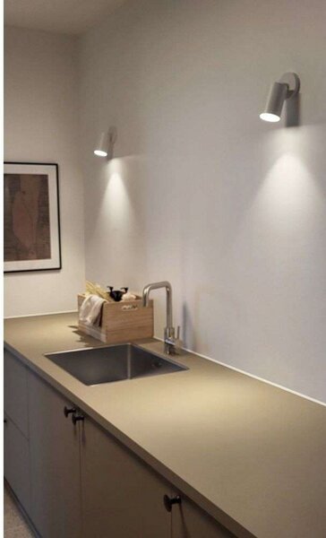 SpotOn Circle1 Plafoniera w/Hole Bianco - Antidark