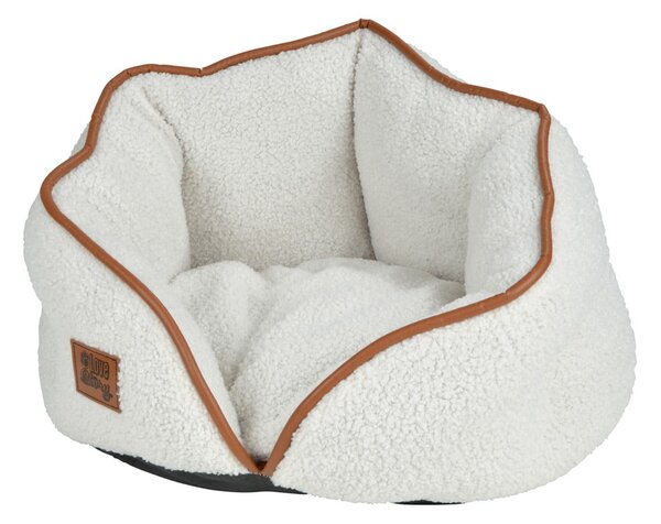 Letto per cani crema 32x40 cm - Love Story