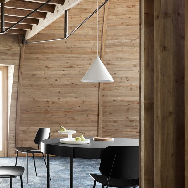 Lampada a sospensione FRANDSEN, Benjamin, dimmerabile, Bianco, Soggiorno, Metallo, Design