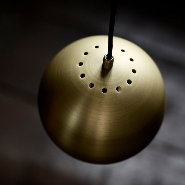 Lampada a sospensione FRANDSEN, Ball, dimmerabile, Bronzo / Ottone anticato, Soggiorno, Metallo, Design