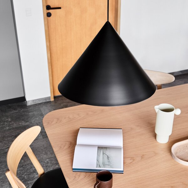 Lampada a sospensione FRANDSEN, Benjamin, dimmerabile, Nero, Soggiorno, Metallo, Design