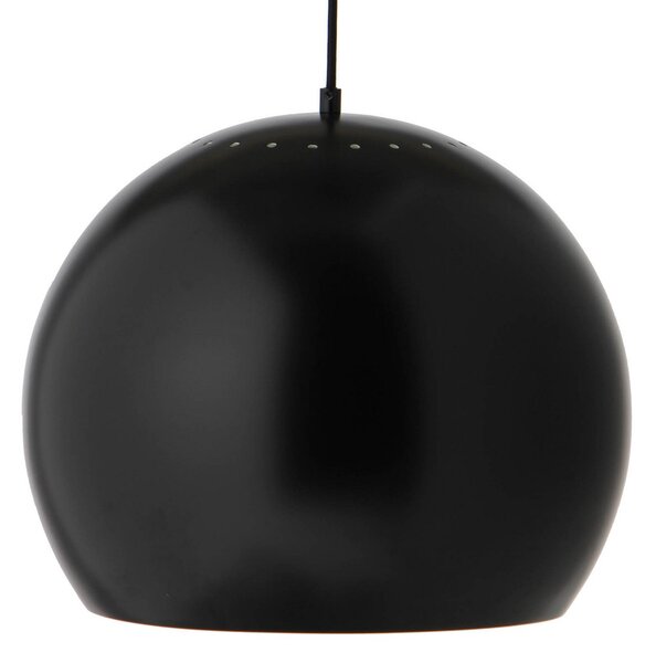 Lampada a sospensione FRANDSEN, Ball, dimmerabile, Nero, Soggiorno, Metallo, Design