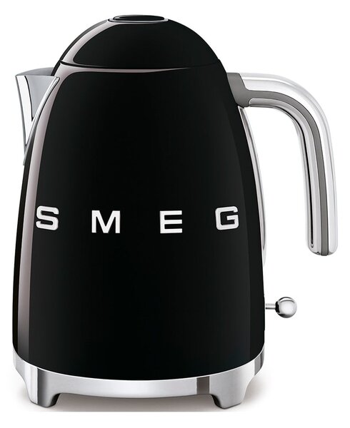 Bollitore in acciaio inox nero da 1,7 l Retro Style - SMEG