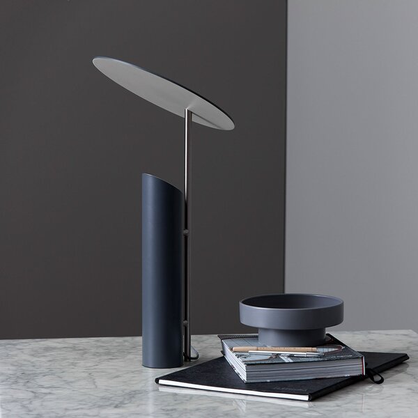 Lampade da tavolo Verpan, Reflect, Grigio, Soggiorno, Metallo, Design