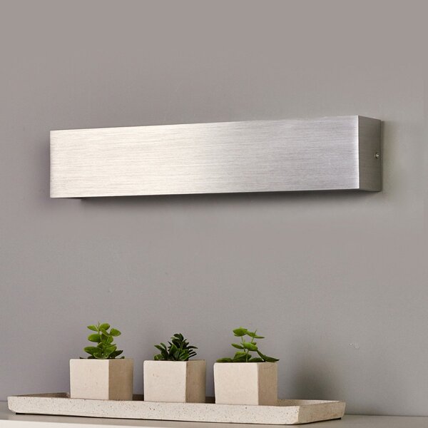 Applique da parete Lindby, Ranik, Metallizzato, Corridoio, Metallo, Moderno