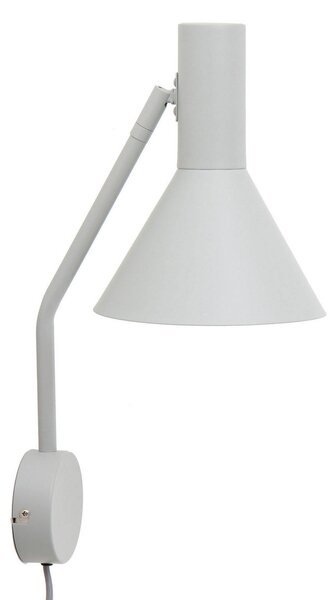 Applique da parete FRANDSEN, Lyss, dimmerabile, Grigio, Soggiorno, Metallo, Design