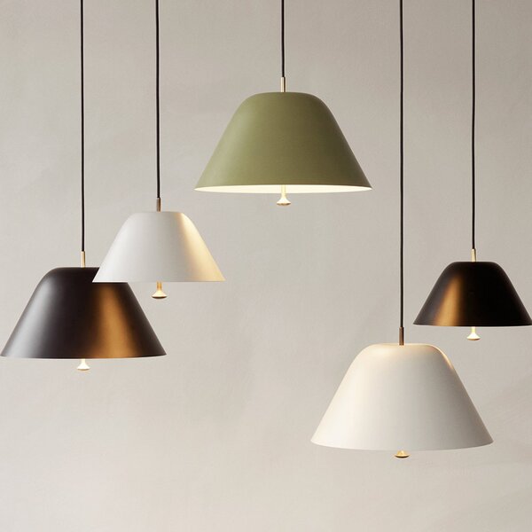 Lampada a sospensione Audo Copenhagen, Levitate, dimmerabile, Nero, Soggiorno, Metallo, Design
